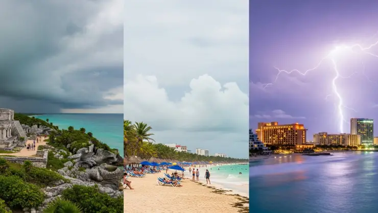 Pronóstico del clima para el fin de semana del 11 al 13 de julio en Cancún, Tulum y Playa del Carmen