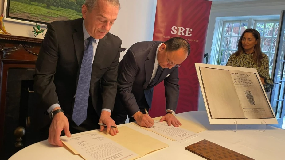 México Nueva York documentos histórico