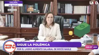 Sigue polémica por sueldo de Rocío Nahle.