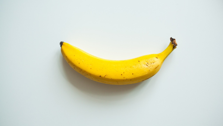 Un plátano como obra de arte