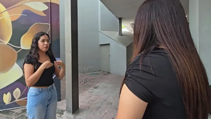 Marcela Tamayo maestra de lenguaje de señas en Culiacán..jpg