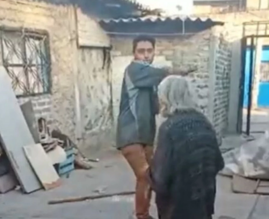 Abuelita golpeando por su nieto ya fue dada de alta
