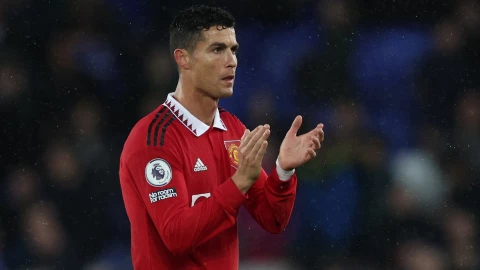 Cristiano Ronaldo con el Manchester United