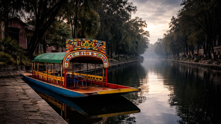 Sujetos bajaron de una trajinera a un hombre quien fue hallado muerto junto al canal en Xochimilco.