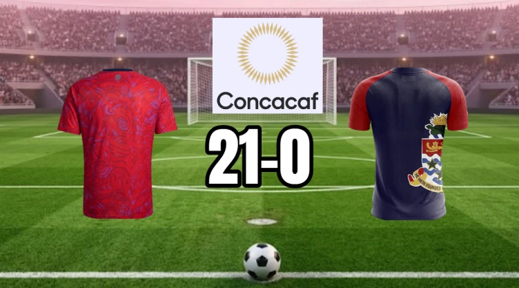 ¡Humillación! Selección de Concacaf aplasta 21-0 a su rival previo a la Copa Mundial
