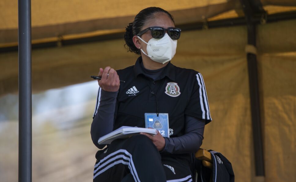 Mónica Vergara, técnico de la Selección Azteca femenil