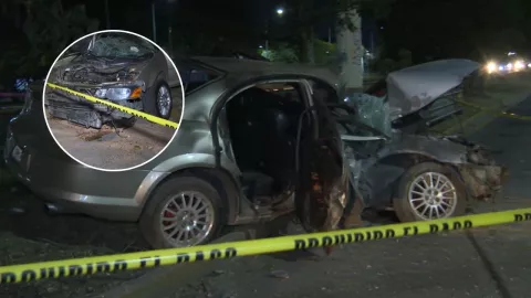 ZMG DE NOCHE: Familia sufre brutal accidente en carretera de Guadalajara; estos e sabe