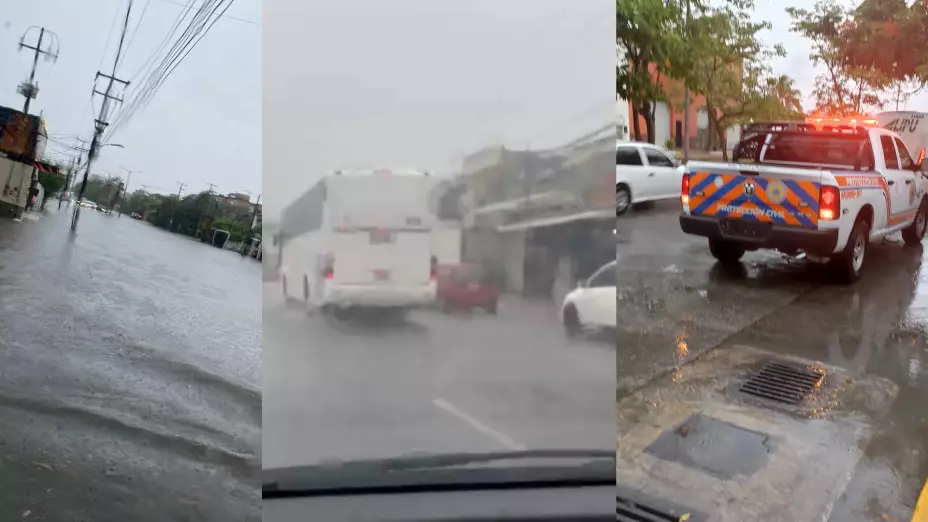 ¡Al momento! Lista de calles y avenidas afectadas por las lluvias en Cancún