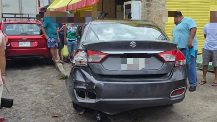 Accidente en Cancún: Atropellan a peatón y luego choca en la región 107 en este domingo 11 de mayo