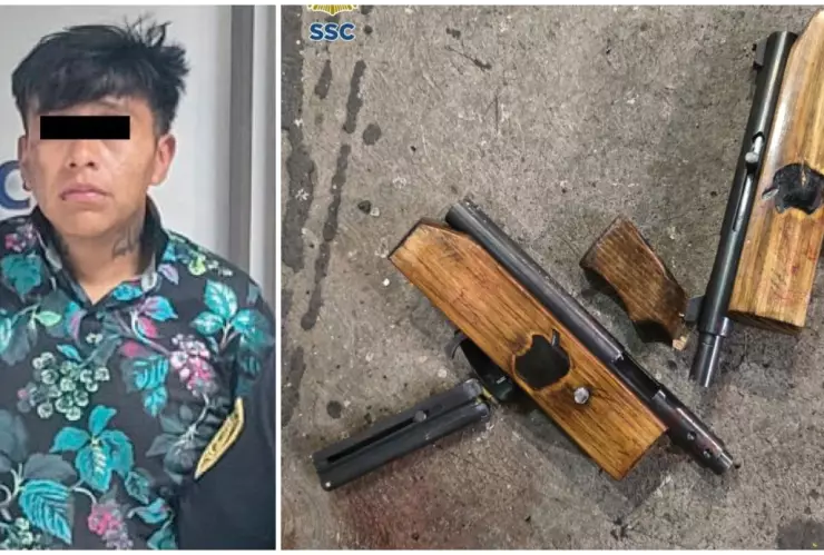 Trabajadores se enfrentan a ladrones armados con subametralladoras en Iztapalapa