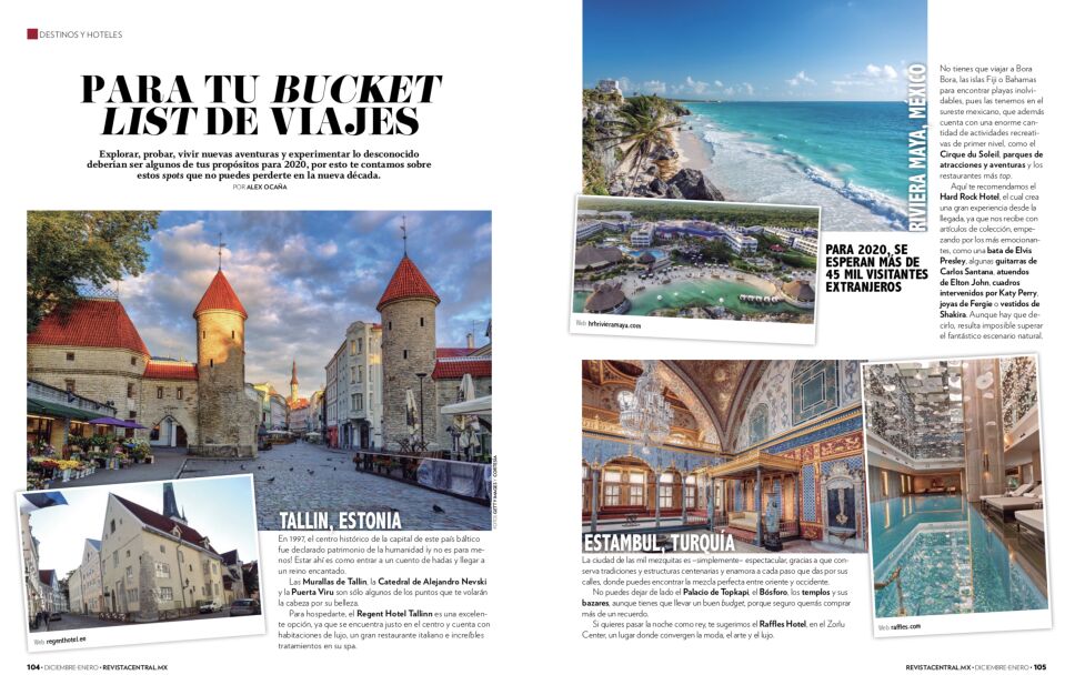 destinos y hoteles