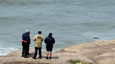 Joven perdido en Playas de Tijuana