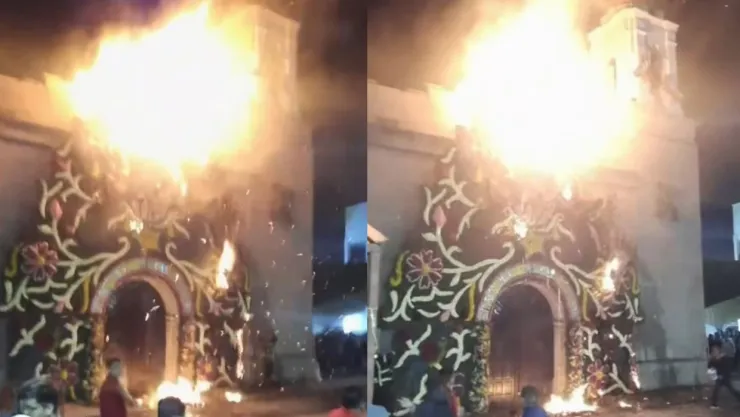 incendio parroquia edomex