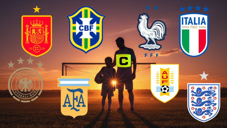 Su padre fue capitán de la Selección Nacional y él decidió jugar para una potencia extranjera