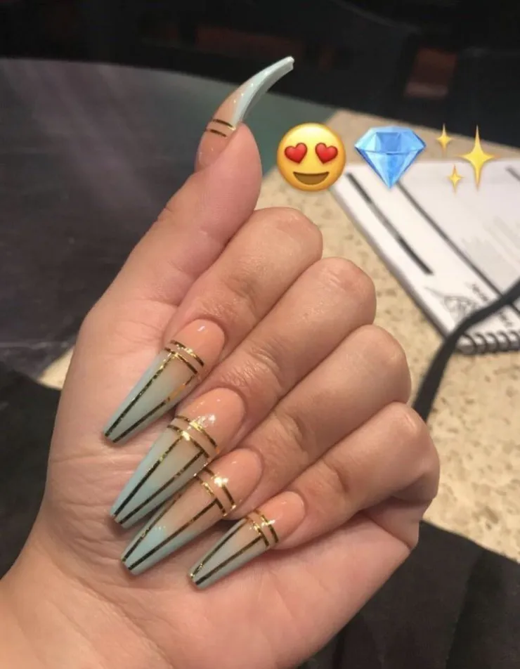 12 modelos de uñas coffin hermosos: hay de todos los colores y con diseños lindos