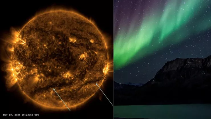 Una tormenta geomagnética solar impacta en Tierra en 2 de junio