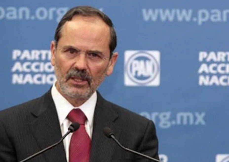 Gustavo Madero, líder nacional del PAN