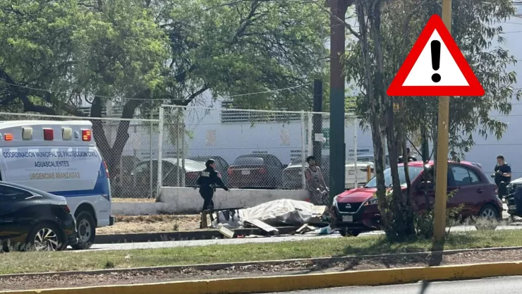 Tráfico en Aguascalientes: Reportan un fuerte accidente sobre Avenida Aguascalientes hoy miércoles 18 de marzo; hay un lesionado 