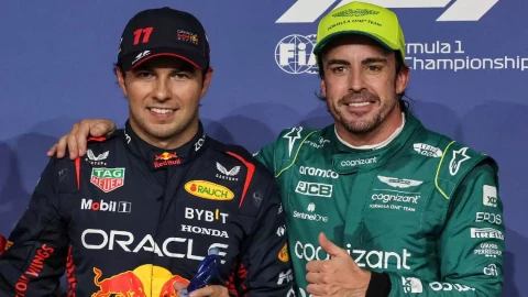 Fernando Alonso reveló su secreto para vencer a Checo Pérez