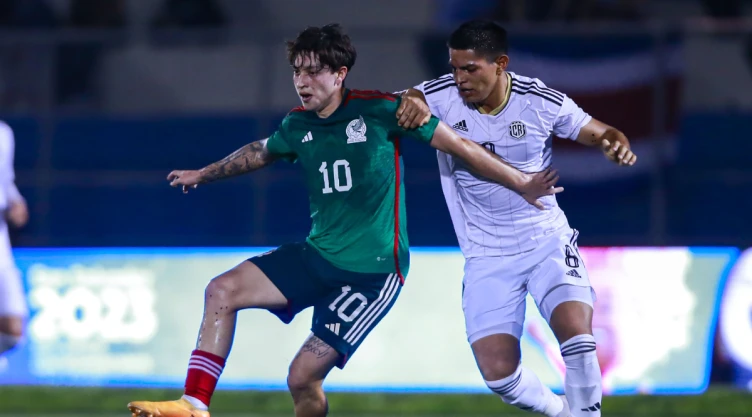 Jordan Carrillo con la Selección Mexicana