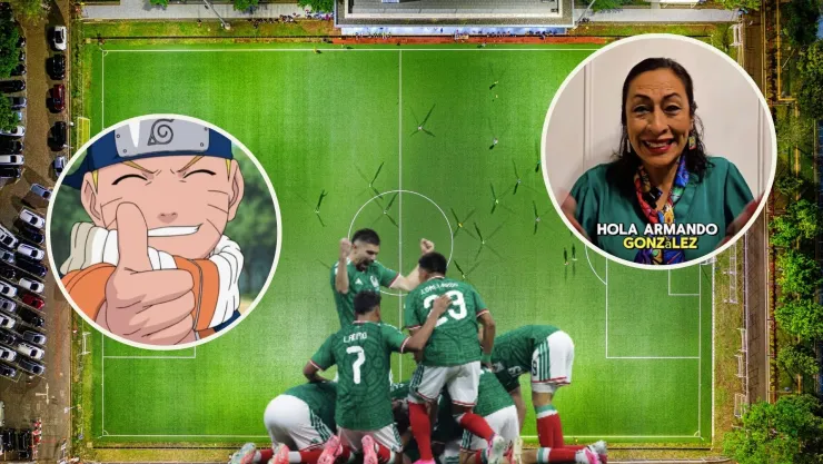 “Tú eres el jugador más perrón": Naruto sorprende con apoyo La Selección Méxicana