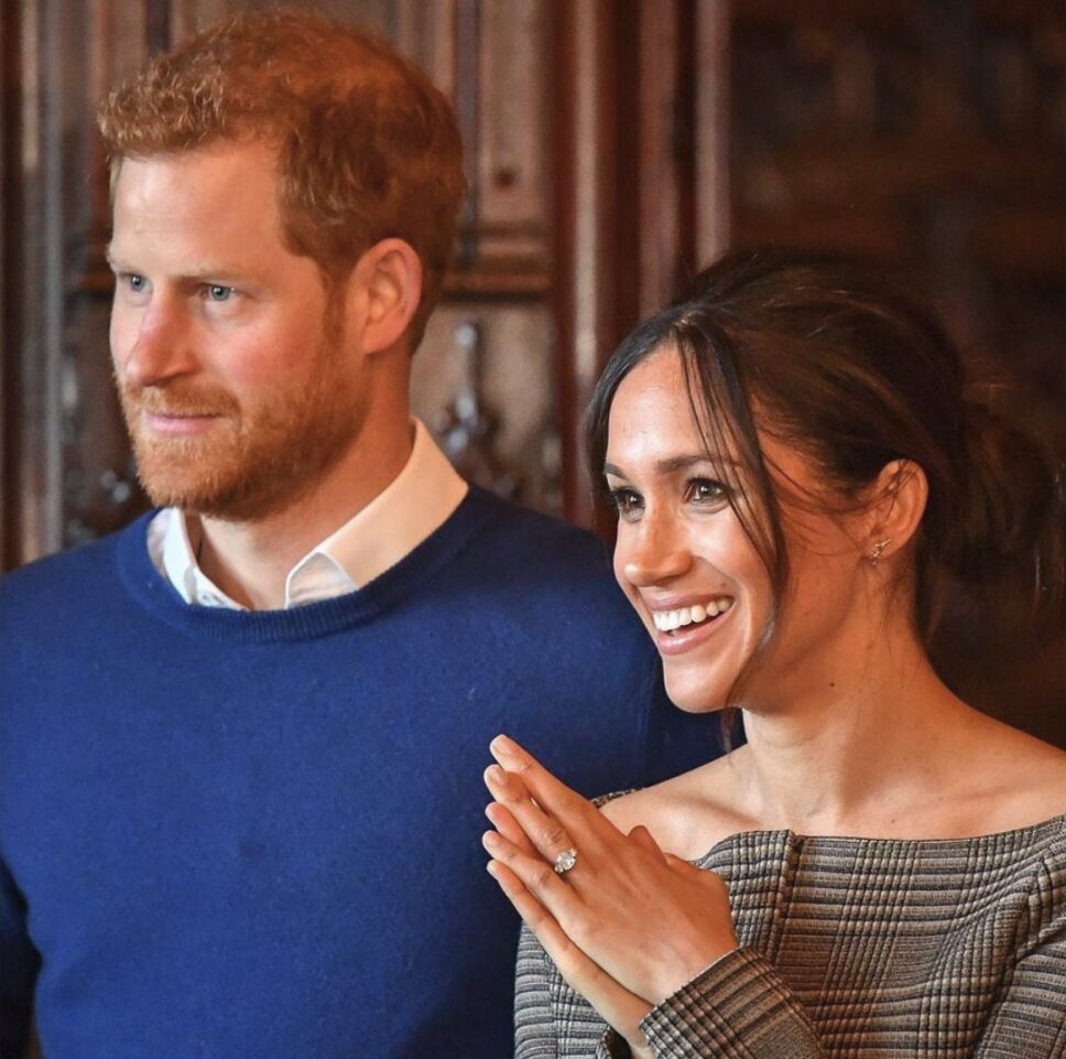 Meghan Markle y el príncipe Harry