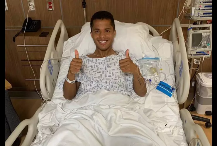 Giovani Dos Santos, hospital