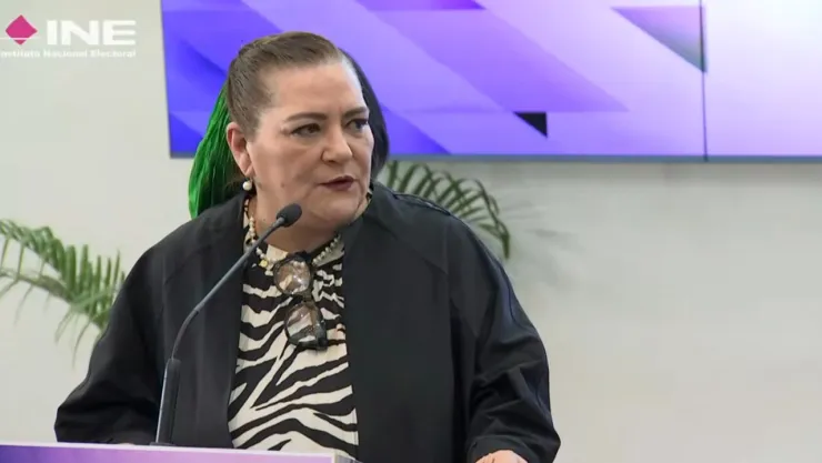 Guadalupe Taddei, presidenta del INE, afirma que la elección judicial se realizará en tiempo y forma.