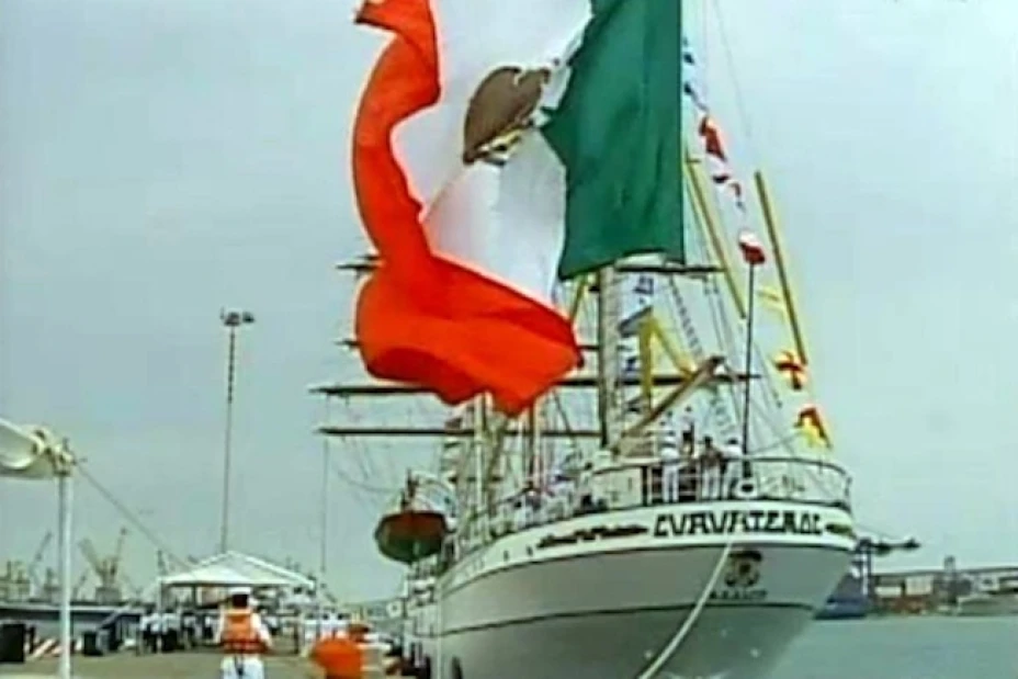 Cuauhtémoc realiza el Crucero de Instrucción Europa 2013 por varios países