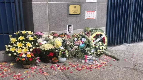 Ofrenda Polanco empresario francés