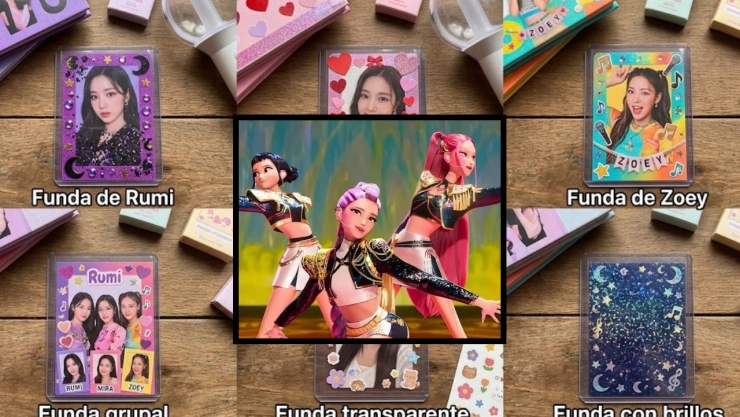 6 ideas para crear fundas decoradas para photocards de Rumi, Mira y Zoey