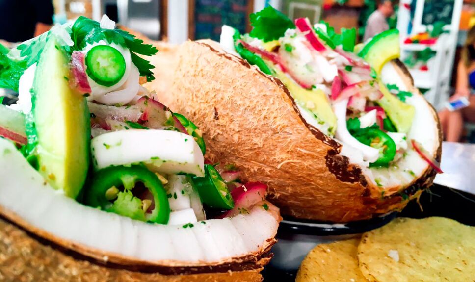 Receta Aguachile de coco