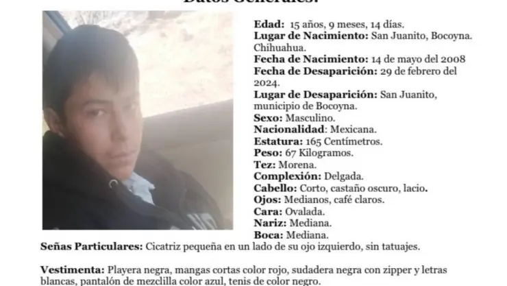 Se busca Abraham Joel