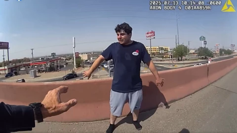 Captura de pantalla de Xavier Hernández, muerto en El Paso, Texas.