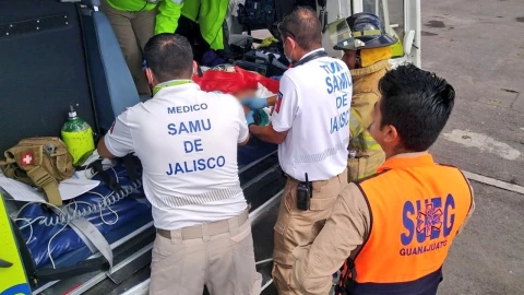 Llegan primeros lesionados en accidente en Nayarit