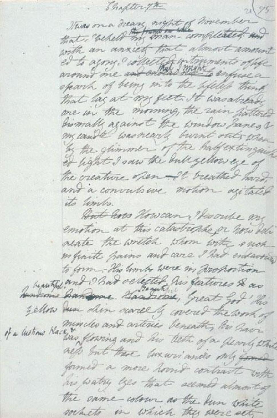 Draft de Frankenstein