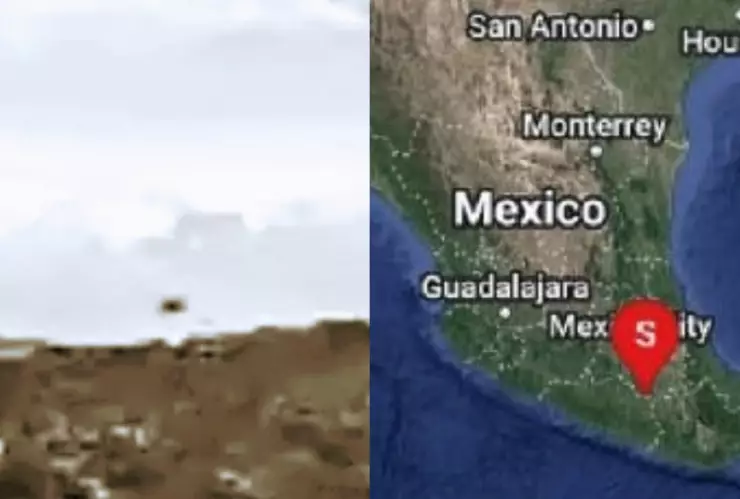 ovni en la Sierra Montenegro