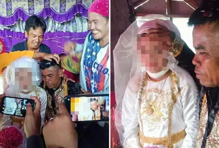 Niña casada con 13 años en Filipinas