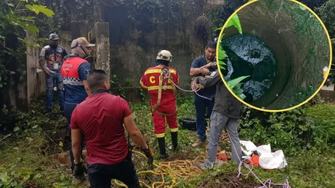 Descubren restos humanos en barrio de Acayucan, Veracruz