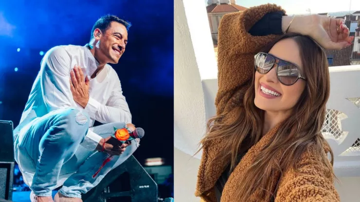 Carlos Rivera y Cynthia Rodríguez