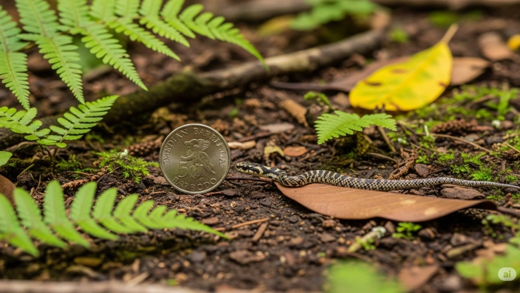 Redescubren en Barbados a la serpiente más pequeña del mundo
