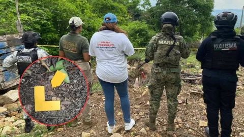 Hallan 23 fragmentos óseos en el Cerro de El Veladero, Acapulco
