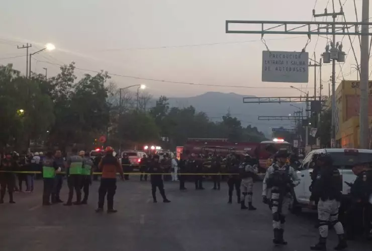 Desplome de helicóptero en Avenida del Imán, Coyoacán