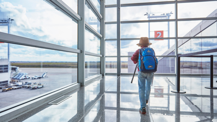 Viajar en avión