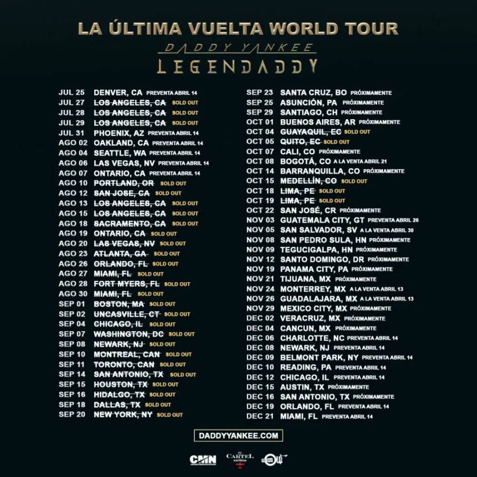 DADDY YANKEE CANCELA CONCIERTO EN MEXICO