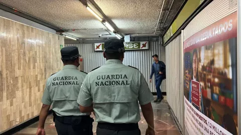 Guardia Nacional reduce robo de cable del Metro CDMX; sustraen 4 mil kilos en febrero