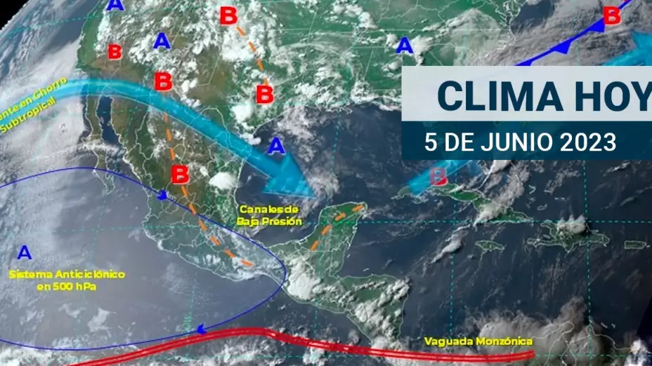 ¡Continúa la ola de calor! Así estará el clima en México hoy 5 de junio