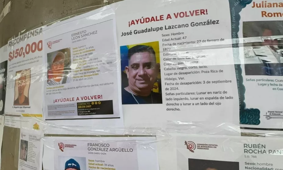 desaparecidos en Veracruz