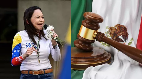 María Corina Machado, Premio Nobel, advirtió a México sobre reforma judicial: “Así empezó Chávez”