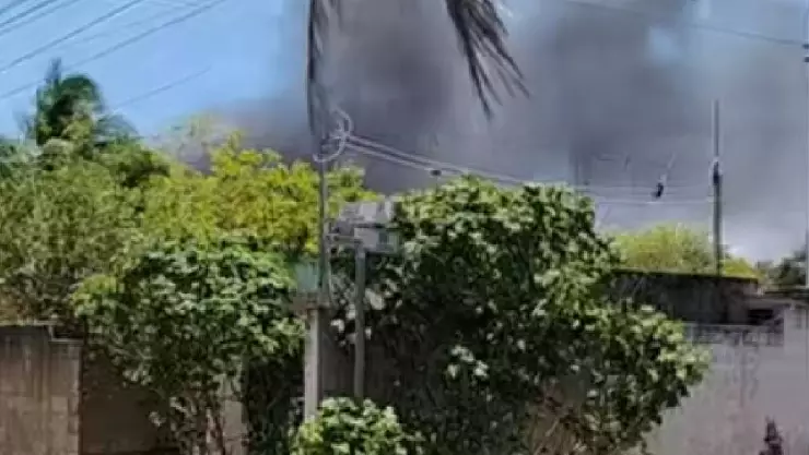 ¡Alerta! Reportan fuerte INCENDIO en fraccionamiento de Mérida; esto se sabe